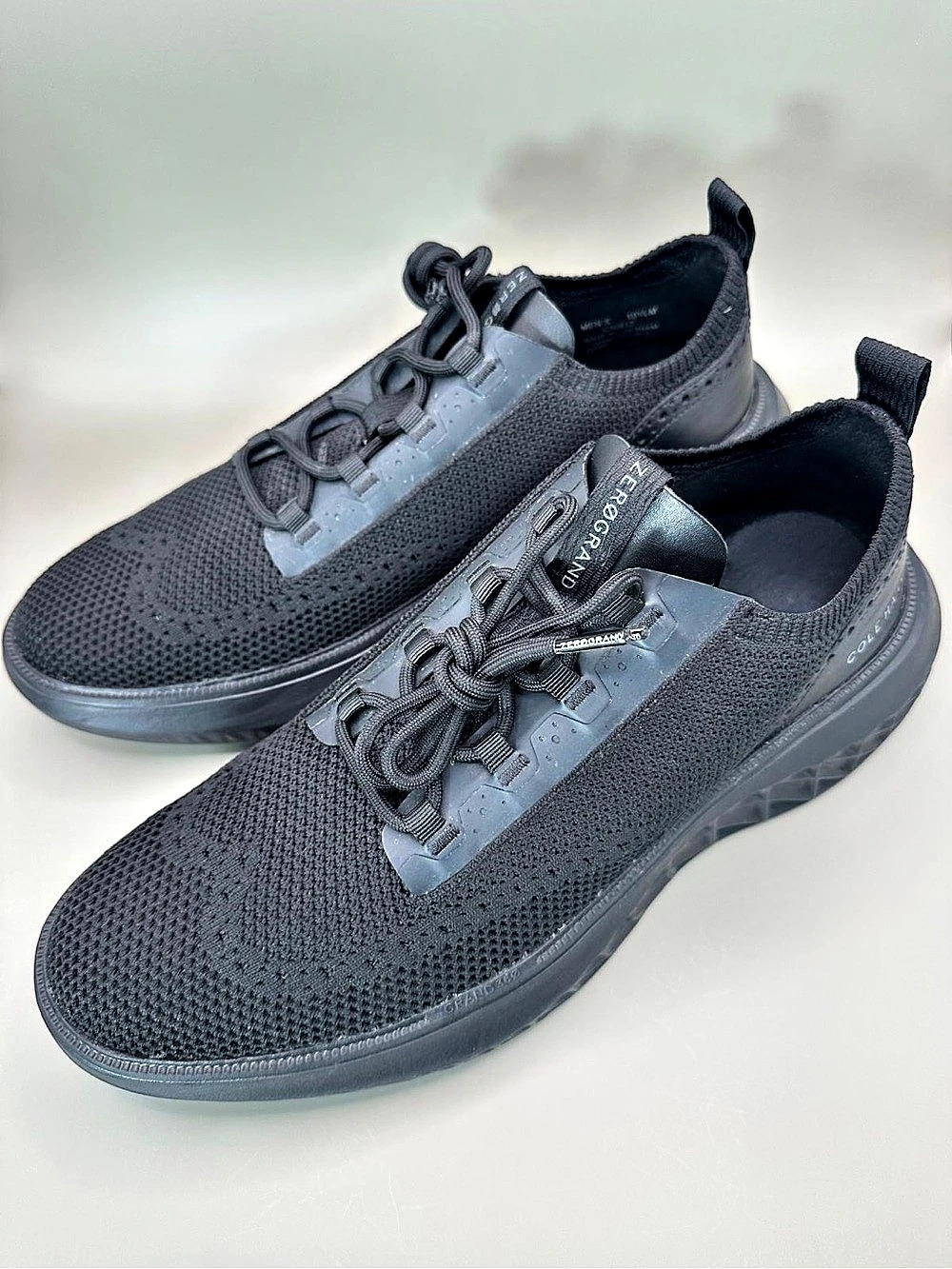 Cole Haan ZERØGRAND Men's Black Sneakers US 10.5 M
